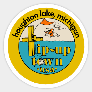 Houghton Lake Decal Sticker